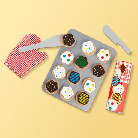 Slice and Bake Cookie Set - Wooden Play Food