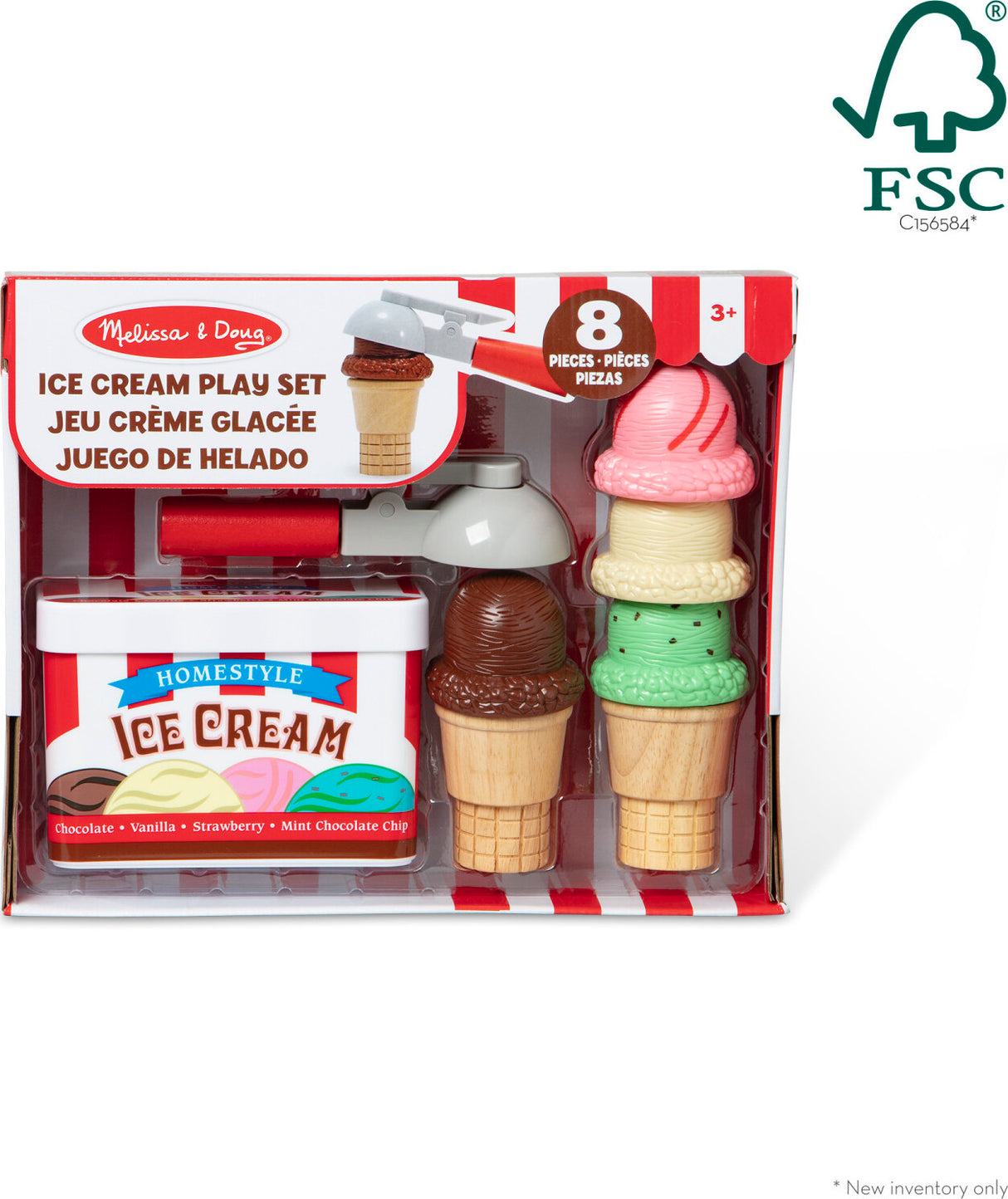 Scoop & Stack Ice Cream Cone Playset