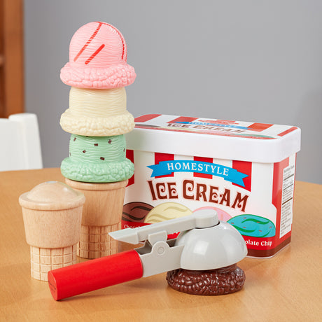 Scoop & Stack Ice Cream Cone Playset