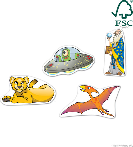 Sticker Collection Book: 500+ Stickers - Dinosaurs, Vehicles, Space, and More