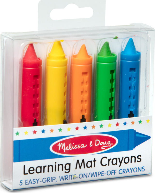 Learning Mat Crayons