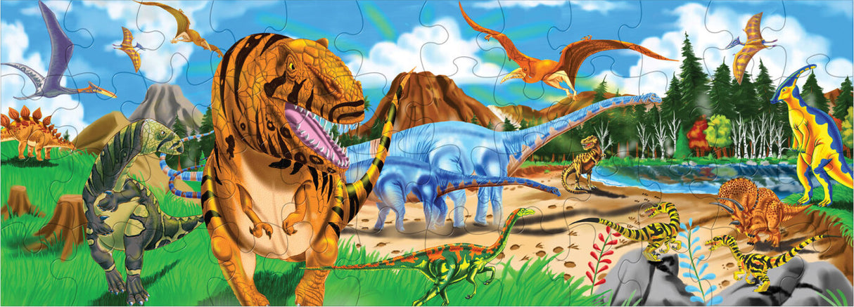 Land of Dinosaurs Floor Puzzle - 48 Pieces