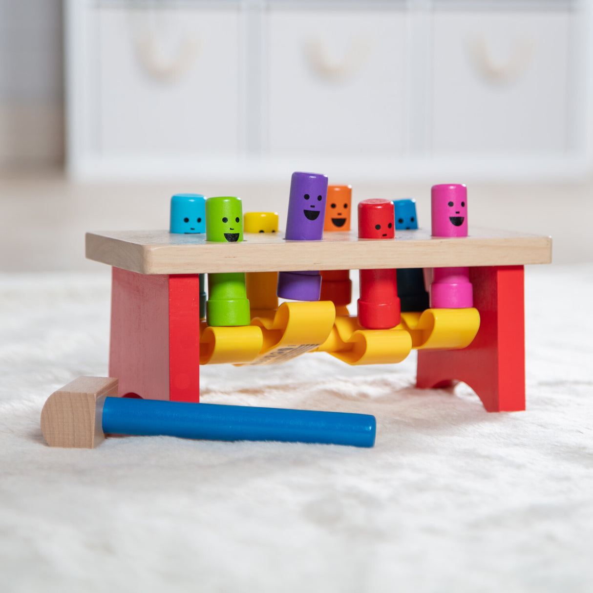 Deluxe Pounding Bench Toddler Toy