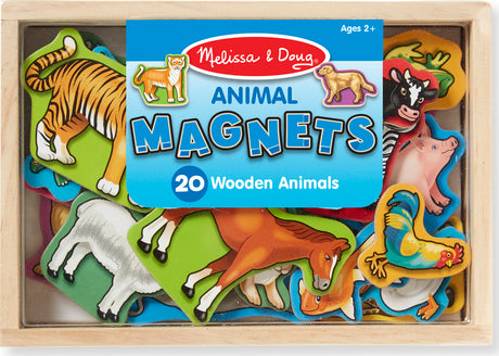 Wooden Animal Magnets