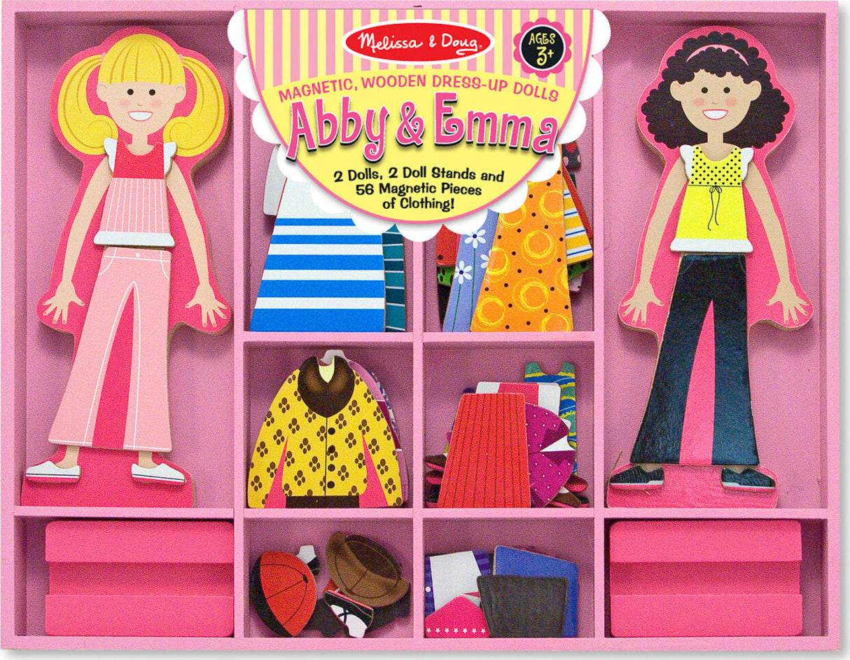 Abby & Emma Magnetic Dress-Up Set