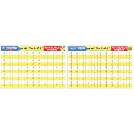 Multiplication Problems Write-A-Mat