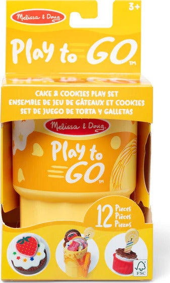 Play to Go Cake and Cookies Play Set