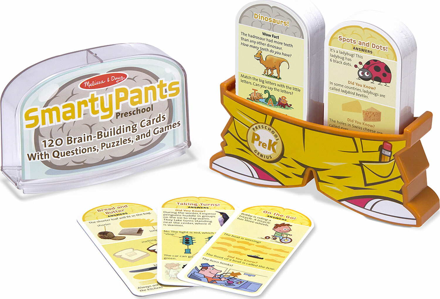 フィッシャーズカード セット Smarty Pants - Preschool Card Set – Toys on the Square