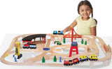 Wooden Railway Set