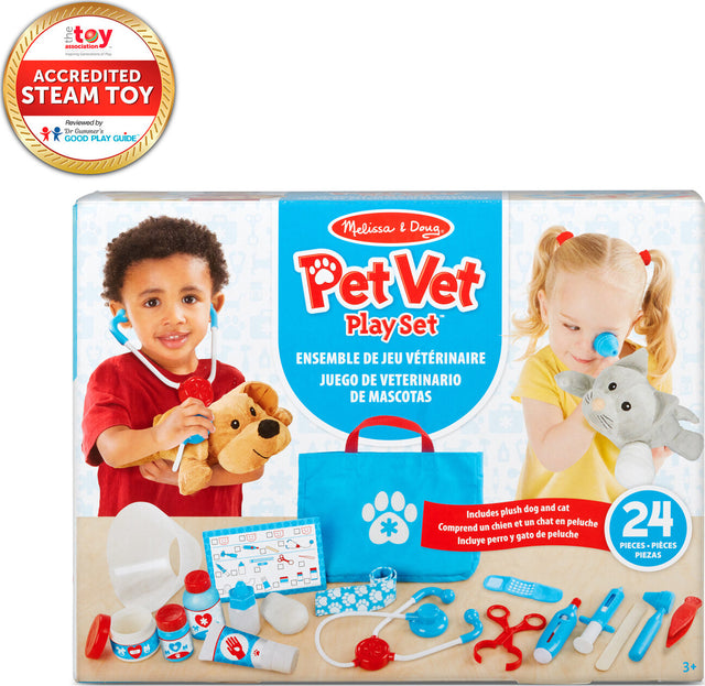 Examine & Treat Pet Vet Play Set