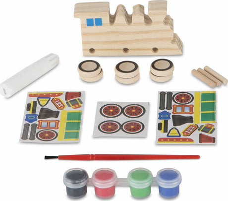 Created by Me! Train Wooden Craft Kit