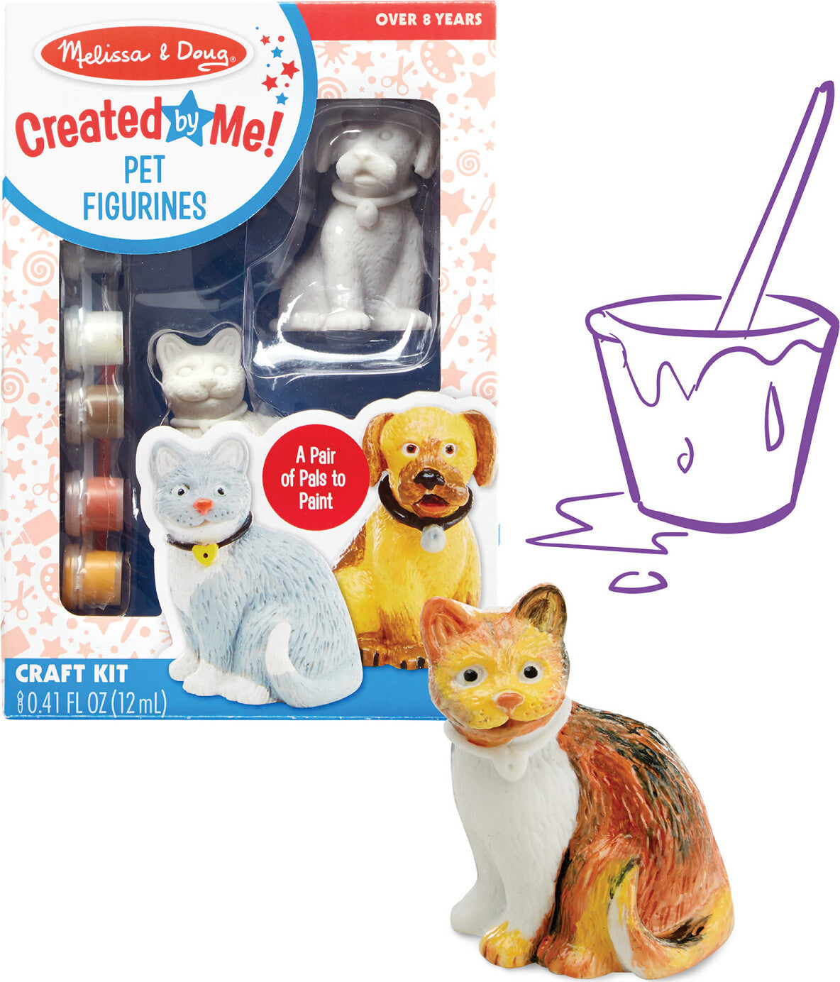 Created by Me! Pet Figurines Craft Kit