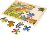 Dinosaur Wooden Jigsaw Puzzle - 24 Pieces