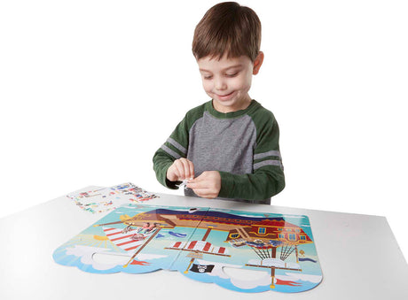 Puffy Stickers Play Set - Pirate