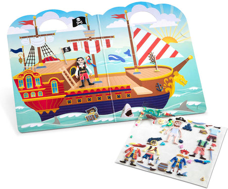 Puffy Stickers Play Set - Pirate