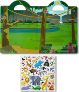 Puffy Sticker Play Set - Safari