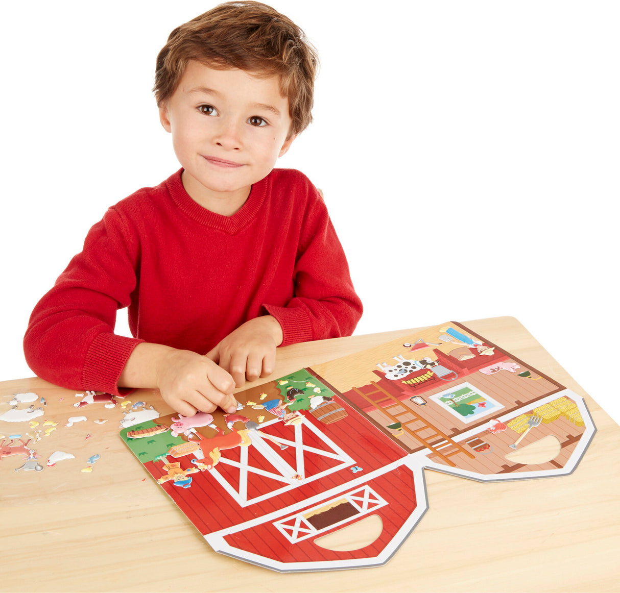 Puffy Sticker Play Set - On the Farm