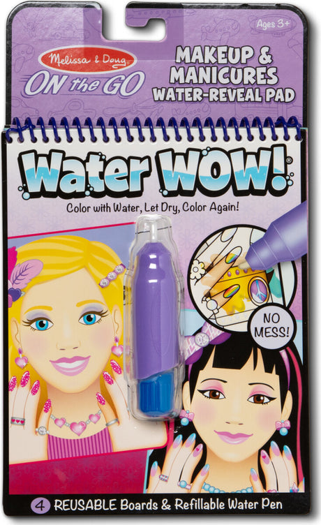 Water Wow! Makeup & Manicures - On the Go Travel Activity