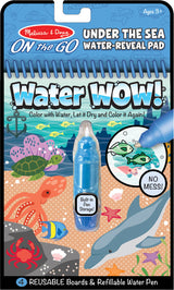 Water Wow! - Under The Sea Water Reveal Pad - On the Go Travel Activity