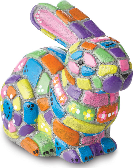 Paint Your Own Stone: Mosaic Bunny