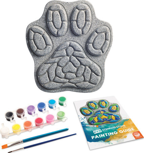 Paint Your Own Stepping Stone: Paw Print