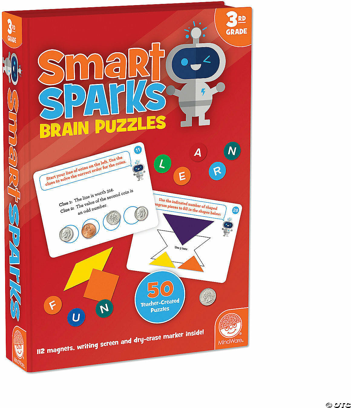 Smart Sparks Brainy Puzzles: Grade 3