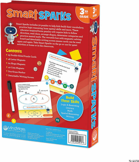 Smart Sparks Brainy Puzzles: Grade 3