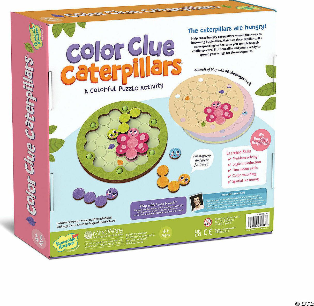 Color Clue Caterpillars