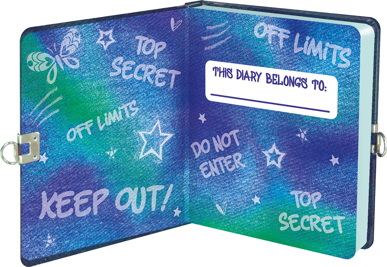 Diary: Lock & Key: My Secret Keep Out Diary – Toys on the Square