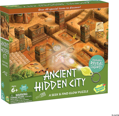 Ancient City Seek & Find Glow Puzzle