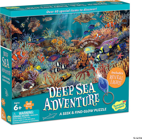 Deep Sea Adventure Seek & Find Glow Puzzle