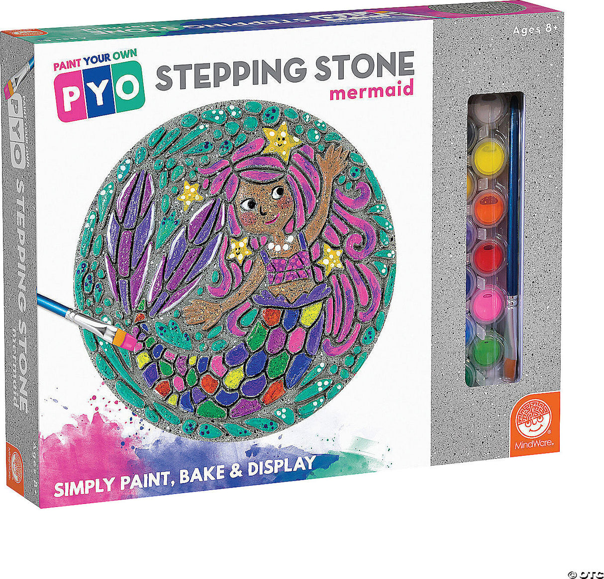 Paint Your Own Stepping Stone: Mermaid