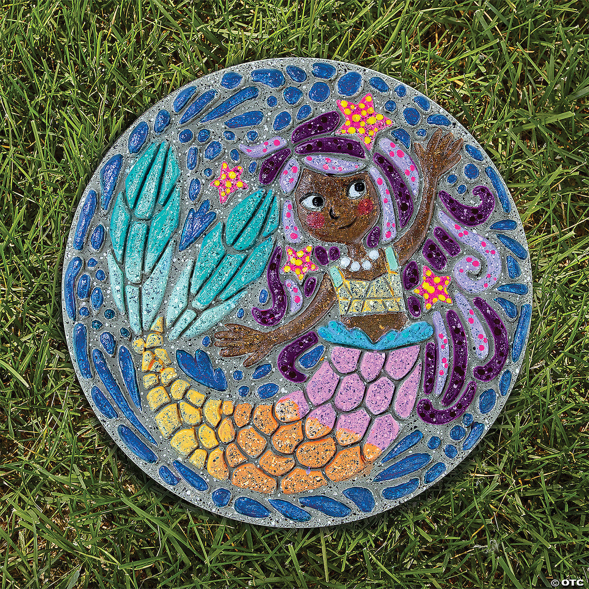 Paint Your Own Stepping Stone: Mermaid