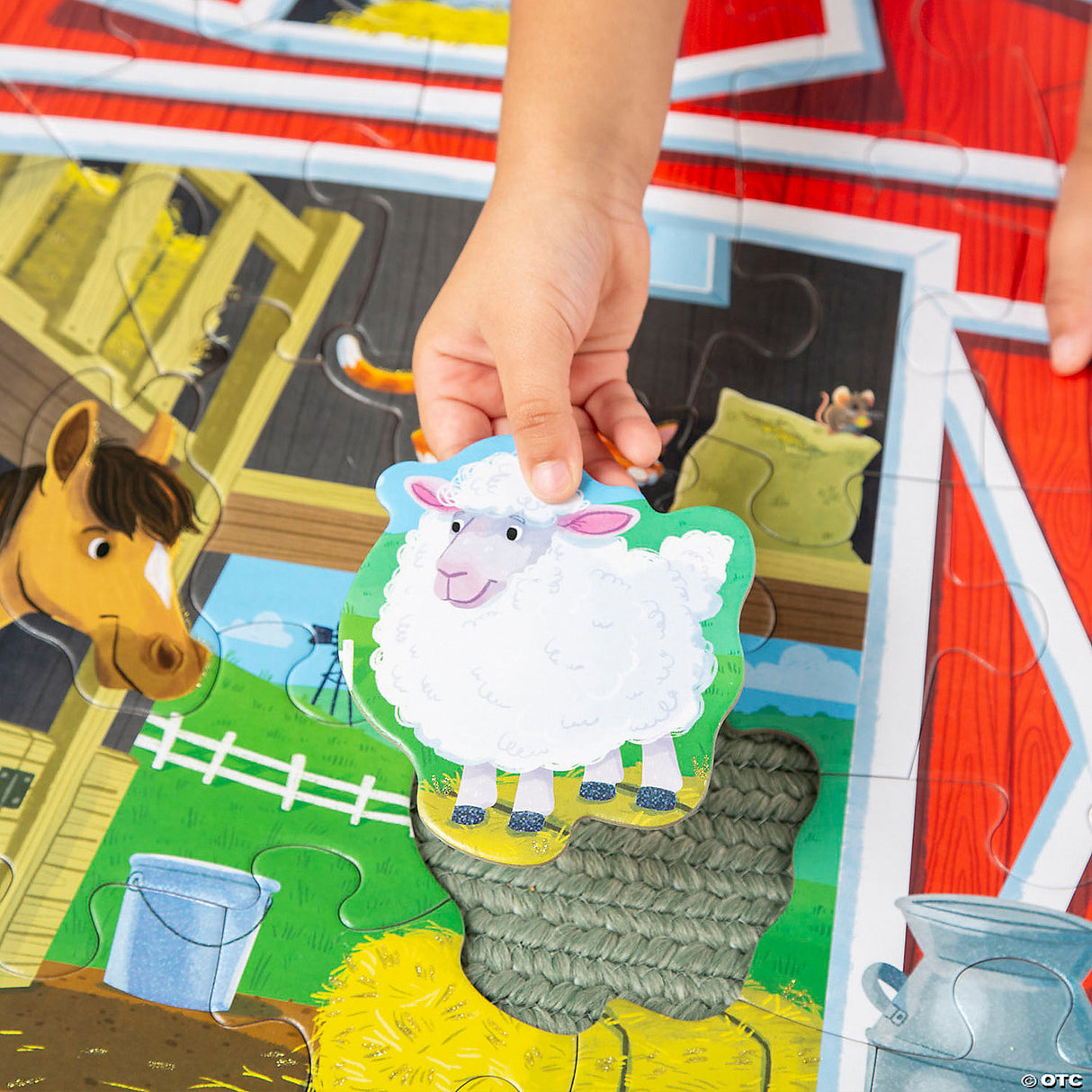 Shiny Barn Buddies Floor Puzzle