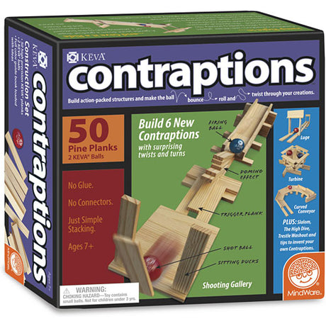 Keva Contraptions: 50 Piece Set