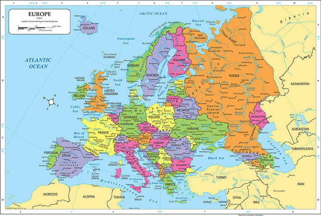 Europe Placemat