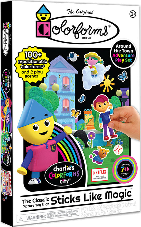 Colorforms Picture Playset - Charlie's City