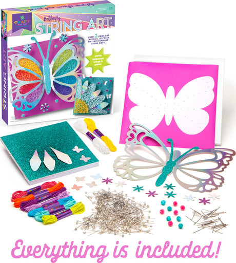 Craft-Tastic® Butterfly String Art