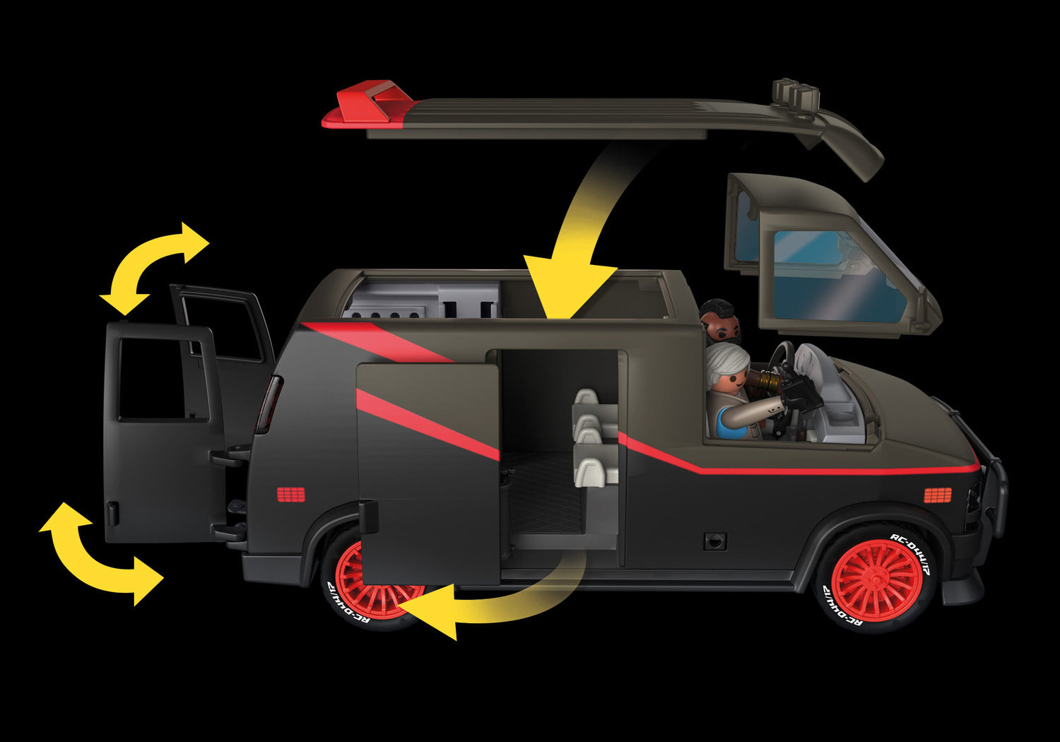 Famous Cars - A Team Van – Toys on the Square