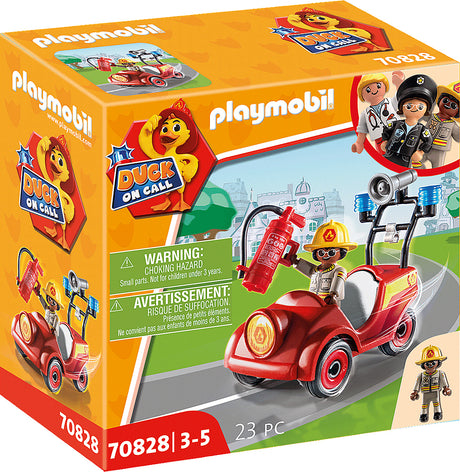 Playmobil DUCK ON CALL - Fire Rescue Mini-Car