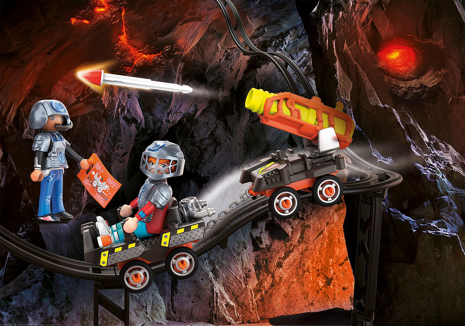 Playmobil Dino Mine Missile 平行輸入
