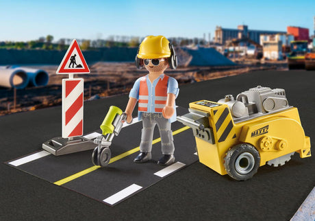 Playmobil Construction Worker Gift Set