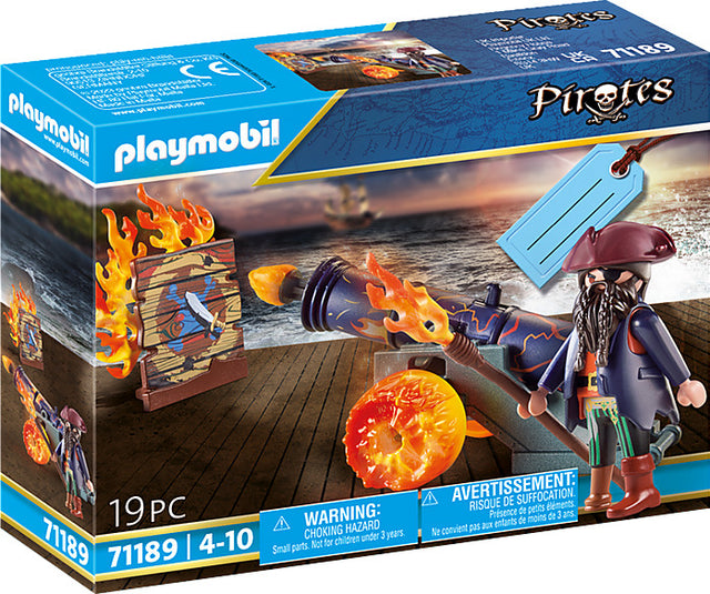 Playmobil Pirate with Cannon Gift Set