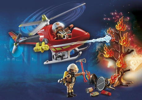 Playmobil Fire Rescue Helicopter