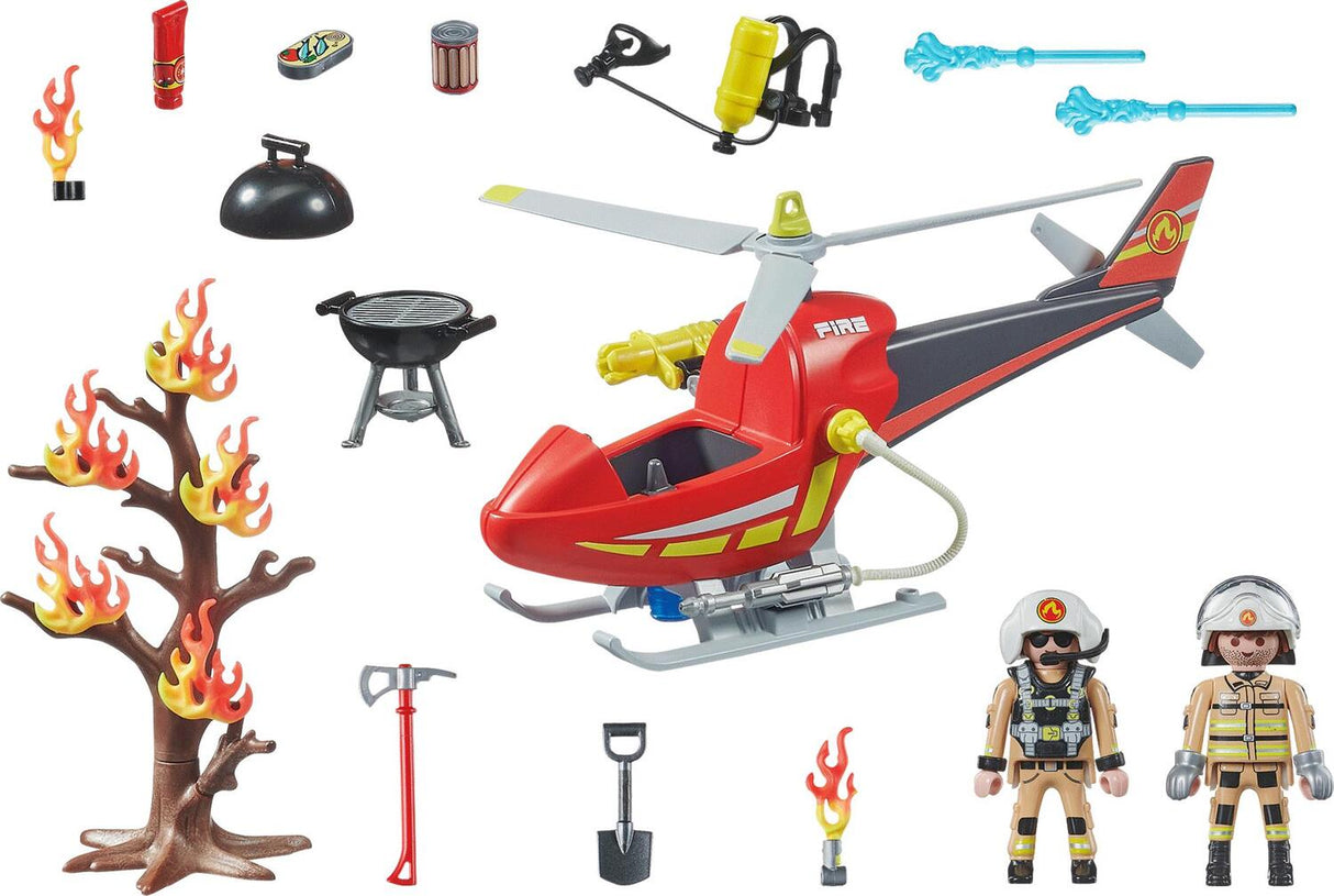 Playmobil Fire Rescue Helicopter