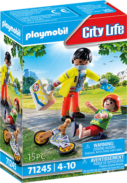 Playmobil Paramedic with Patient