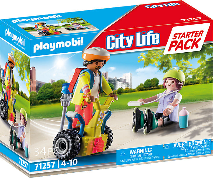 Playmobil Starter Pack Rescue with Balance Racer