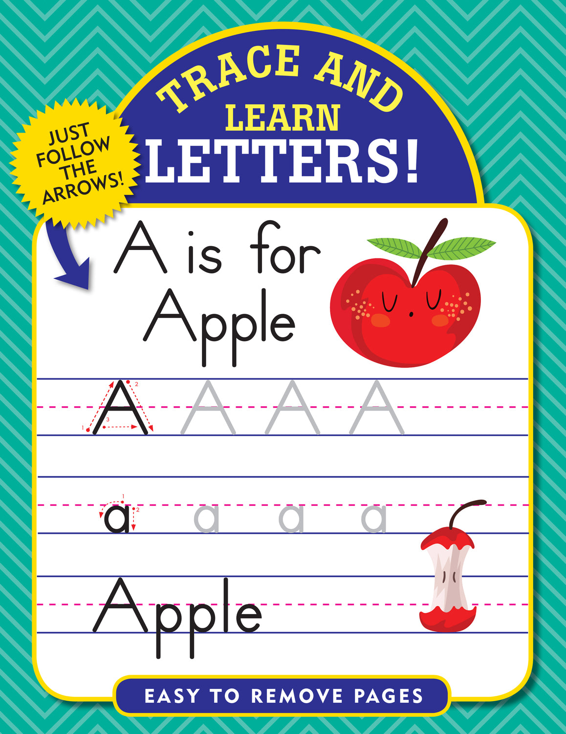 Trace and Learn Letters!: Just follow the arrows!