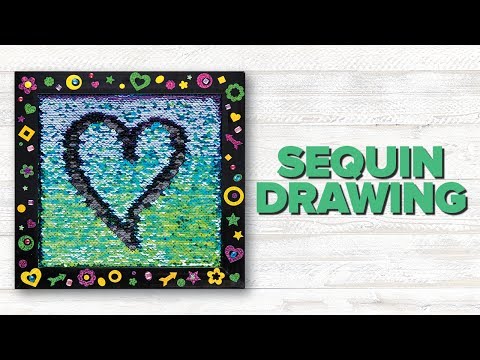 Sequin Drawing