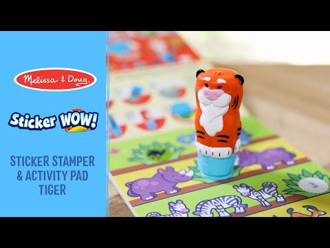 Sticker WOW! Activity Pad Set - Tiger